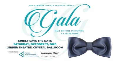 Elkhart Hall of Fame Gala Save the Date for October 19th